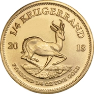2018 Krugerrand d'Oro 1/4oz