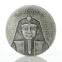 2017 Moneta d'argento 2oz Faraone Ramesses II