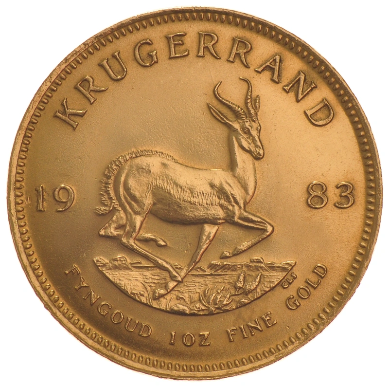 1983 Krugerrand Gold Coin 1oz