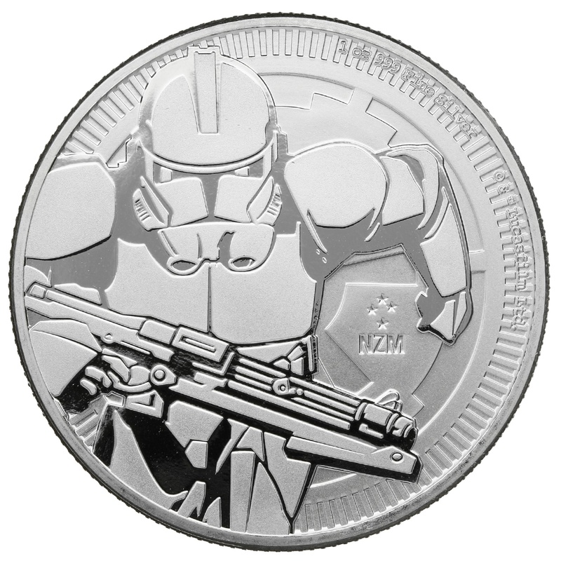 2019 Star Wars™ 1oz Silver Clone Trooper Coin