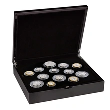 La serie di monete Moneta d'argento Proof del Regno Unito 2026