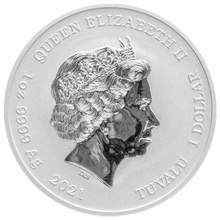 2021 Moneta d'Argento 1oz Wolverine