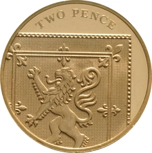2 Penny d'oro