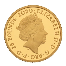 2020 Moneta d'oro James Bond - 'Pay Attention 007' - 1/4 oz Proof in cofanetto