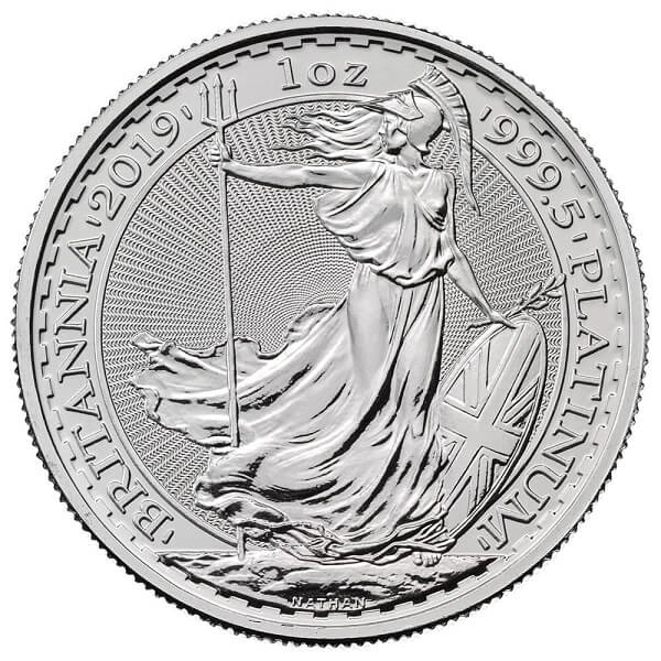 2019 Britannia di Platino 1oz
