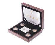 2013 Proof £1 d'Oro - Valuta UK - Collezione Floreale