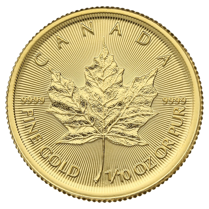 2019 Maple d'Oro 1/10oz