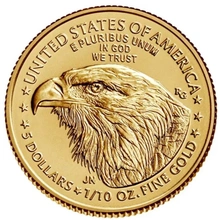 2022 Eagle Americana d'Oro 1/10oz