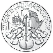 2023 Philharmonic Austriaca d'argento 1oz