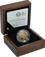 2008 Proof Sterlina d'Oro - Cofanetto