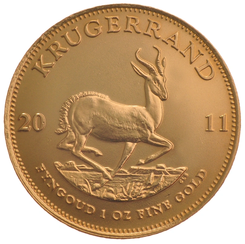 2011 1oz Krugerrand d'Oro