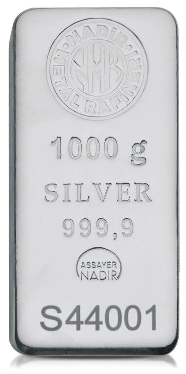 Lingotto d'Argento Nadir 1Kg