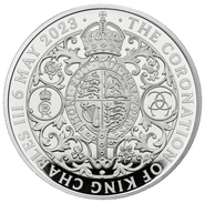 2023 Moneta d'Argento Proof 1oz - Incoronazione di Re Carlo III