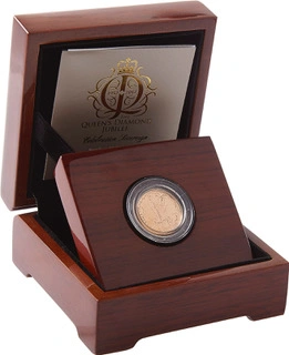 2012 Proof Sterlina d'Oro - Giubileo Diamante -Cofanetto