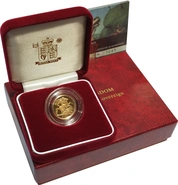 2007 Proof Mezza Sterlina d'Oro - Cofanetto