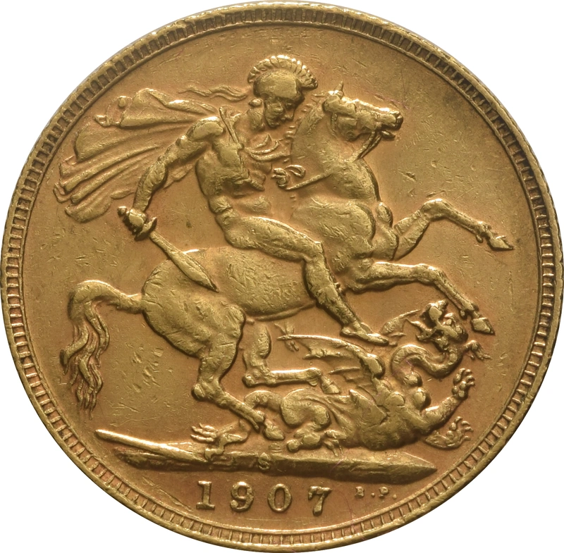 1907 Sterlina - Edoardo VII - S