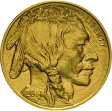 2011 Bufalo Americano d'Oro 1oz