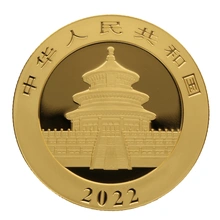 Panda Cinese 15g d'Oro 2022
