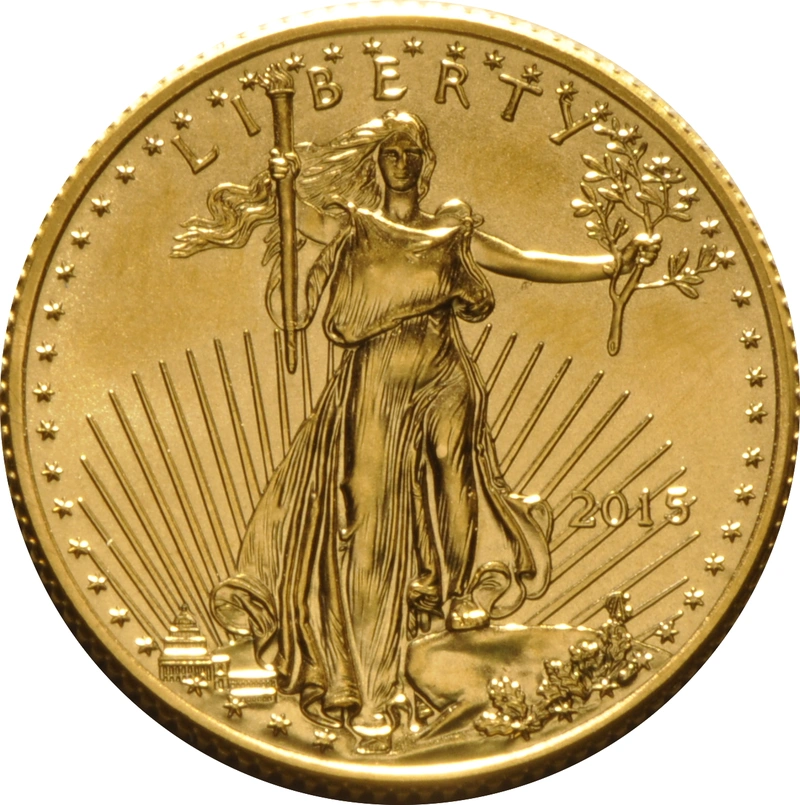 2015 Eagle Americana d'Oro 1/4oz