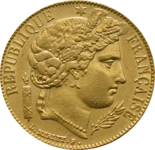 Marengo Francese - Cerere - 20 Franchi