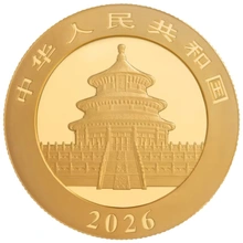 2026 Panda Cinese d'Oro 15g