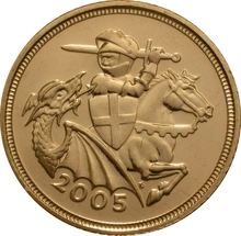 2005 Mezza Sterlina - Elisabetta II - Quarto Ritratto con Diadema
