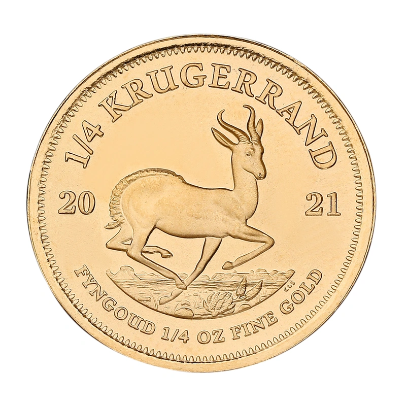 2021 1/4oz Krugerrand d'Oro