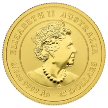 Anno del Bue d'Oro 2021 1/4oz - Perth Mint