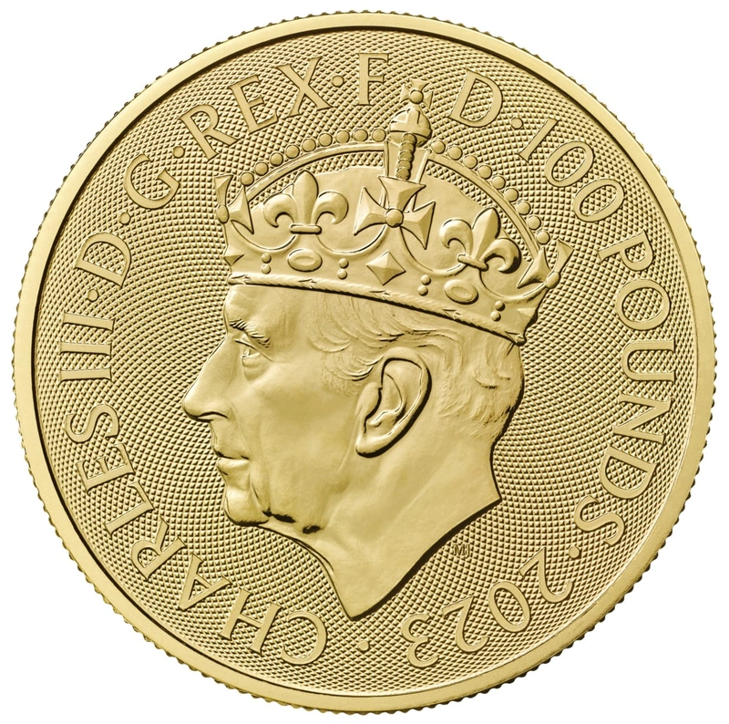 2023 Britannia d'Oro Re Carlo incoronato 1oz