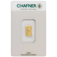 C. Hafner Lingottino d'Oro 1 Grammo