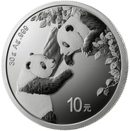 Panda Cinese 30g d'Argento 2023