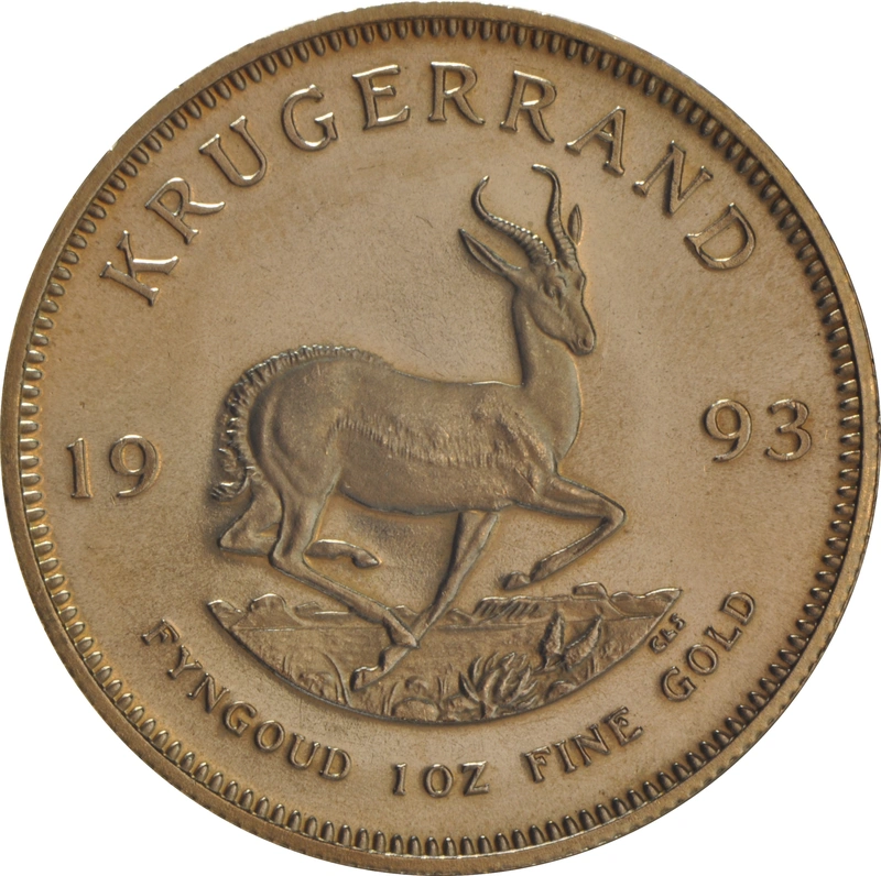 1993 1oz Krugerrand d'Oro