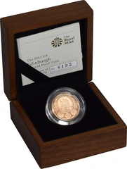 2011 Proof £1 d'Oro - Valuta UK - Edimburgo