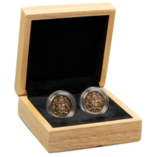 Cofanetto Regalo - 2 x Sterline d'Oro