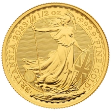 2023 Britannia d'Oro Regina Elisabetta 1/2oz