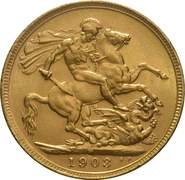 1903 Sterlina - Edoardo VII - M