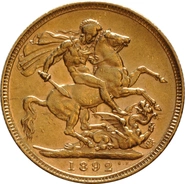 1892 Sterlina - Vittoria - Giubileo - Londra