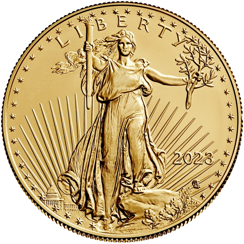 2023 Eagle Americana d'oro 1oz