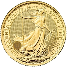 2021 Britannia d'Oro 1/4oz