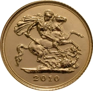 2010 Mezza Sterlina - Elisabetta II - Quarto Ritratto con Diadema