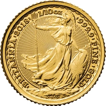 2018 Britannia 1/10oz