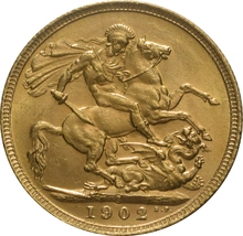 1902 Sterlina - Edoardo VII - S