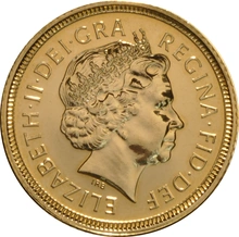 2003 Mezza Sterlina - Elisabetta II - Quarto Ritratto con Diadema