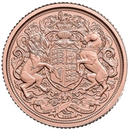 Quarto di Sterlina d'Oro 2022 - Commemorativa Regina Elisabetta II