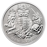 2020 Royal Arms Moneta d'argento 1oz