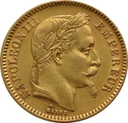 Marengo Francese - Napoleone III - Testa Laureata