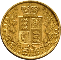 1881 Sterlina - Vittoria Giovane - Stemma Coronato - S