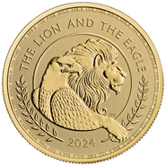 2024 Moneta d'Oro 1oz Il Leone e l'Aquila