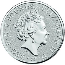 Il Falco dei Plantageneti d'Argento 2oz - Queens Beast