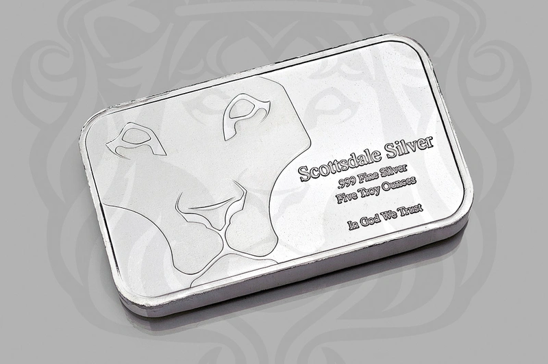 Scottsdale 5oz 'Prey' Lingotto d'Argento